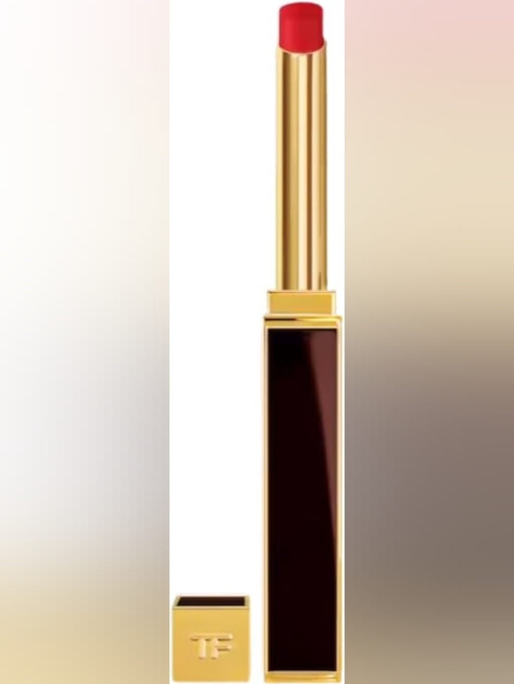 Tom Ford Lipstick Slim Stick — Vibrant Red with Gold Case